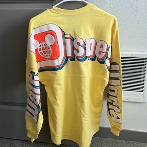Walt Disney World Retro Rainbow Yellow Spirit Jersey | NWT | XS